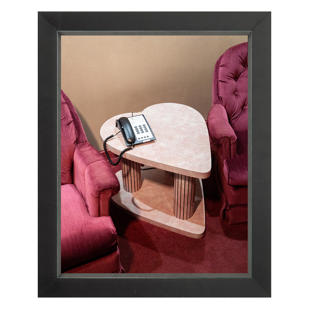 Heart Table Phone- Print