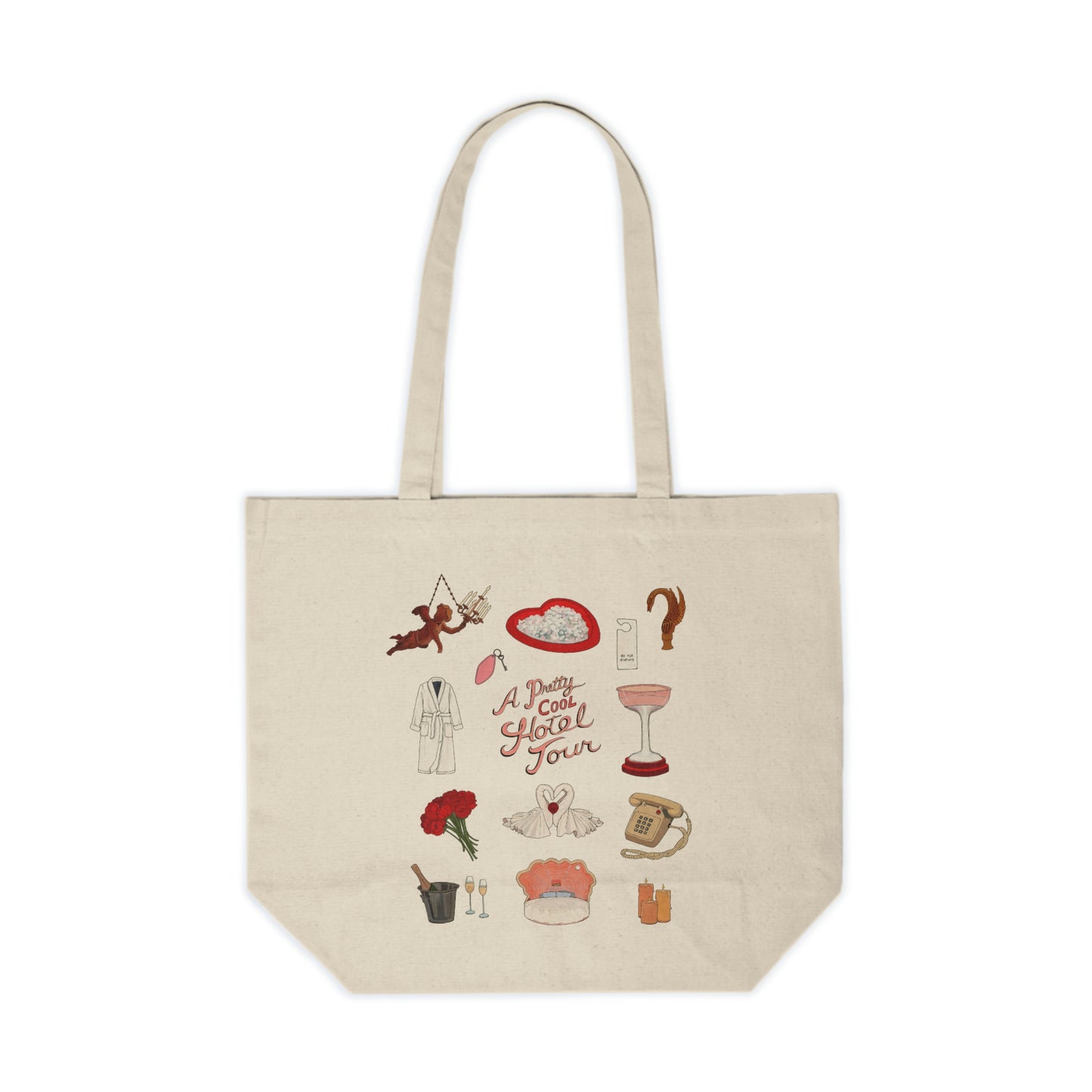 Medium Size Canvas Shopping Tote